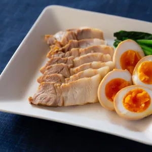 グルテンフリーで♪柔らかい煮豚（チャーシュー）と煮卵の簡単な作り方