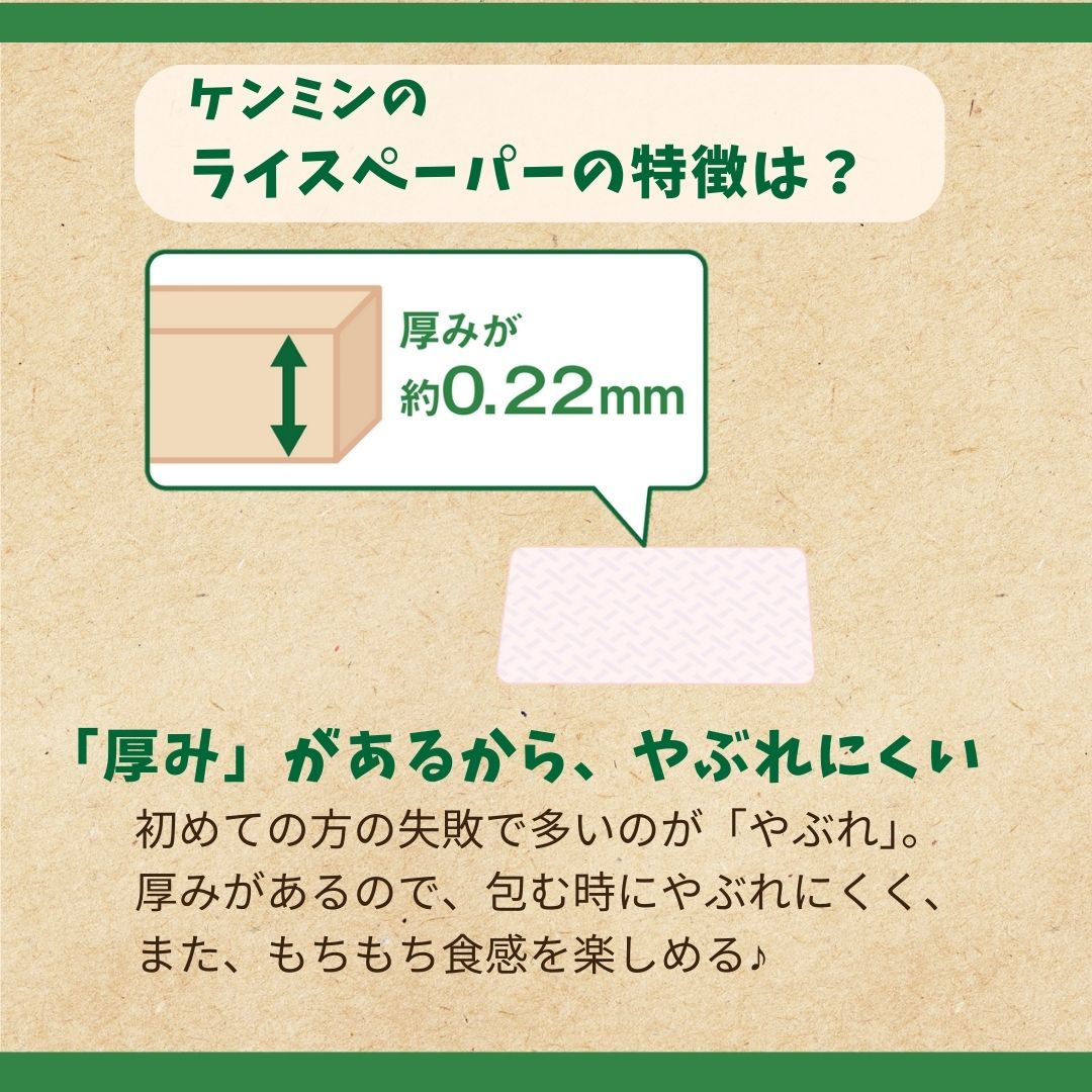 業務用ライスペーパー[500g・50枚]