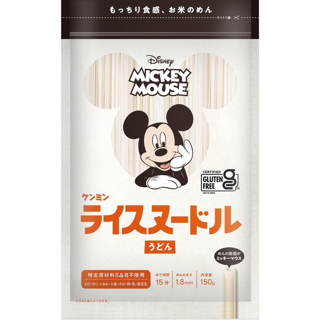ミッキーマウス ライスヌードル うどん