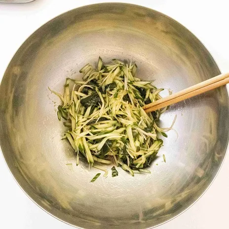 電子レンジで簡単!チョレギ風はるさめサラダ_作り方