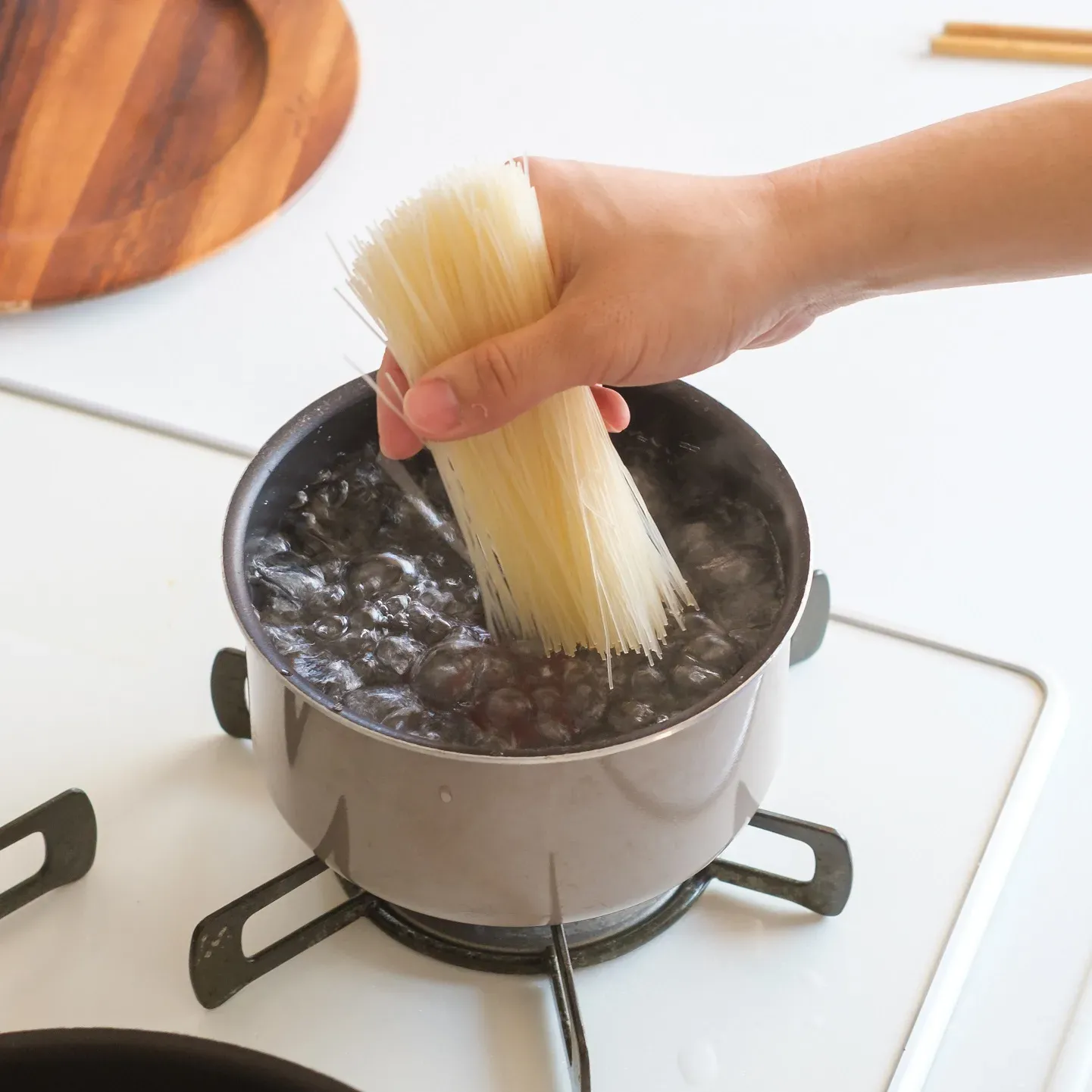 時短・簡単に出来るグルテンフリーそうめん_作り方