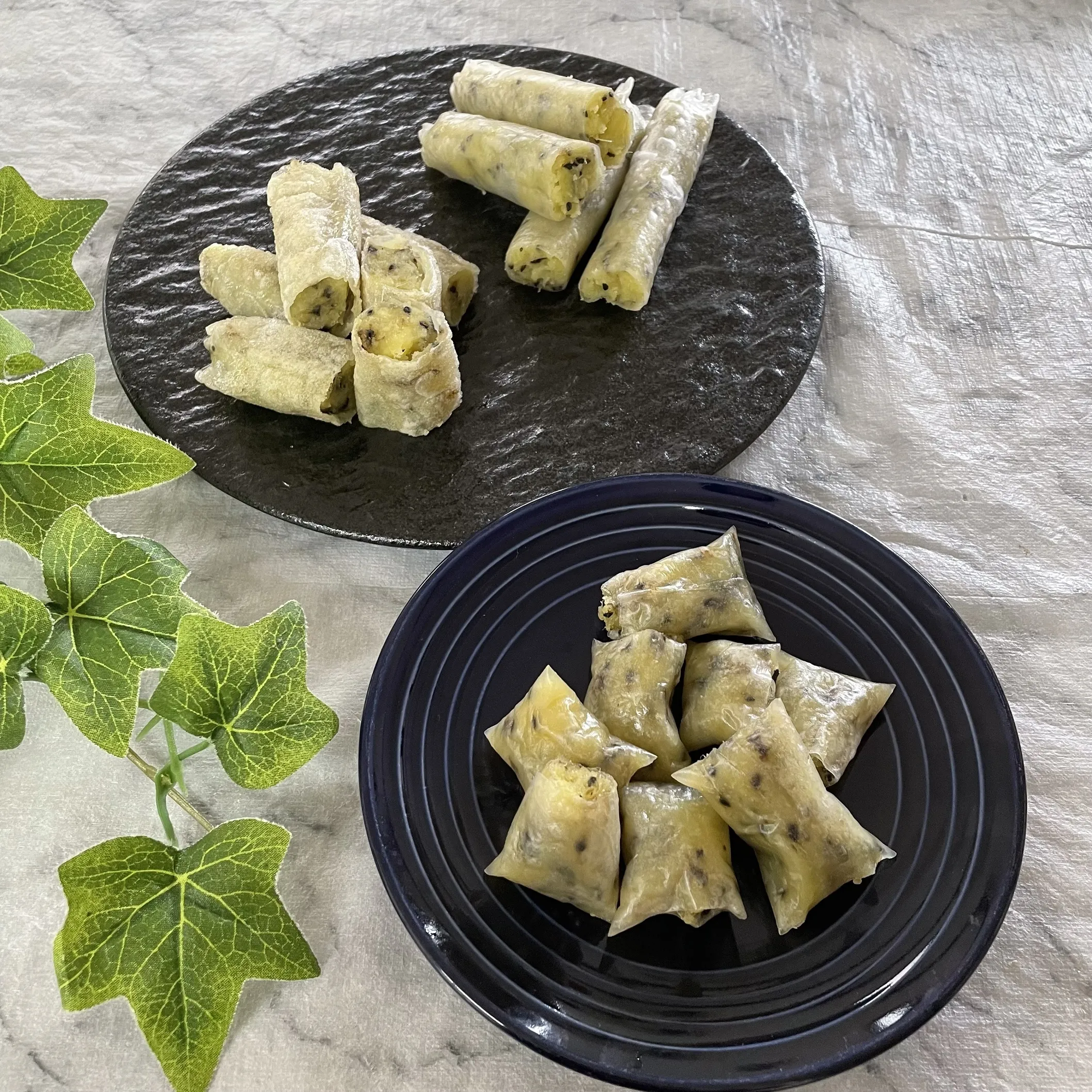ライスペーパーdeもっちりさつまいもスティック_作り方