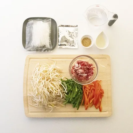 ボリューム満点!彩り野菜のプルコギ_作り方