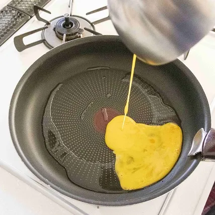 レタスたっぷり♪炒飯風ビーフン_作り方