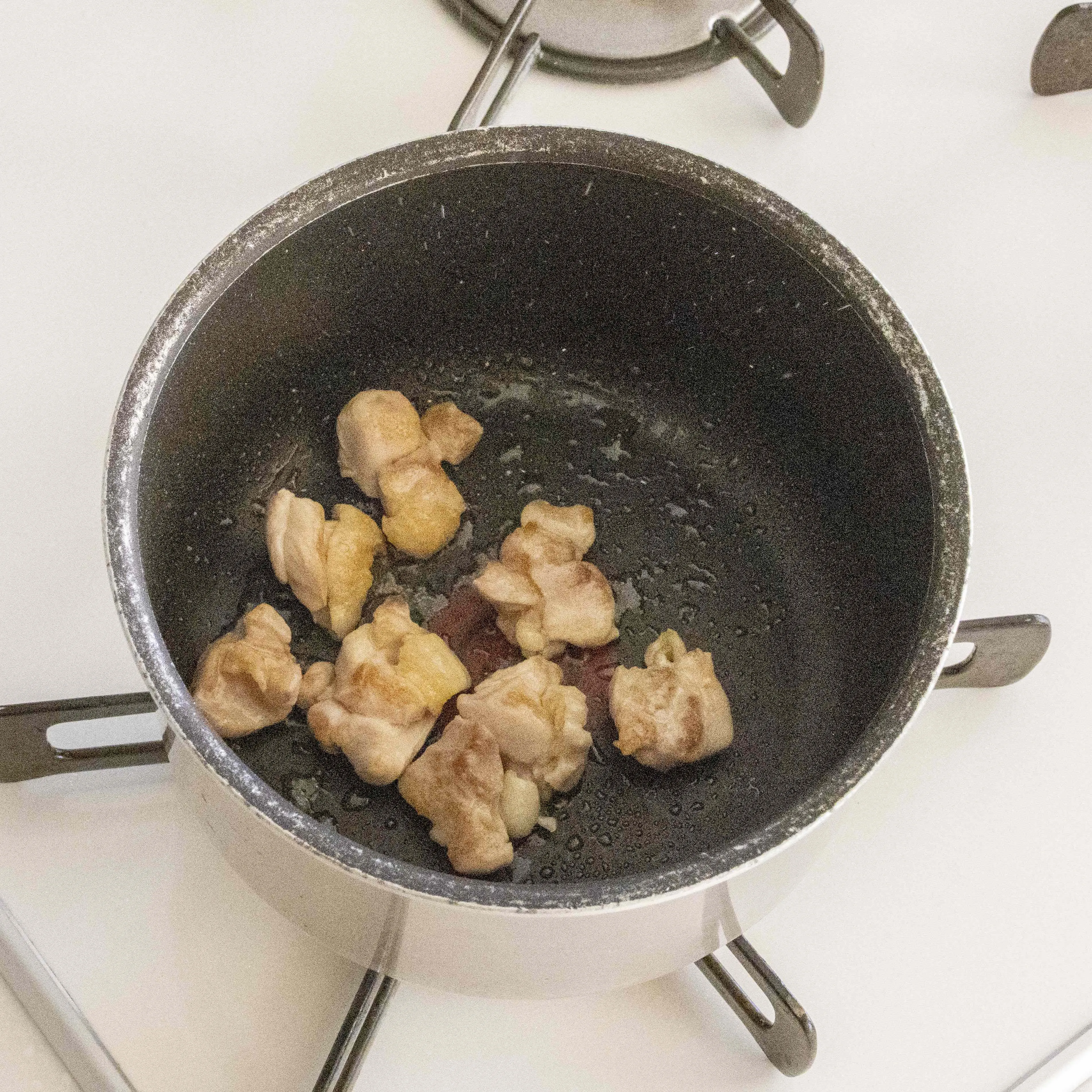 ほっこりあったか♪鶏粥ビーフン_作り方