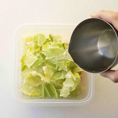 レンジで簡単!ひき肉たっぷりビーフンカレー_作り方