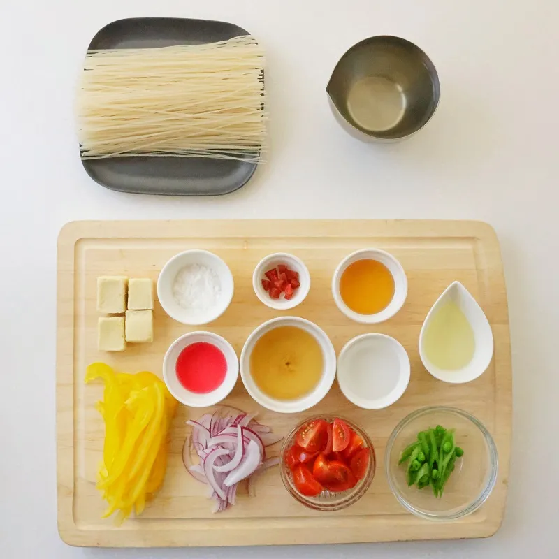 心ほどける春の彩り~梅香る高野豆腐マリネの健美サラダ_作り方