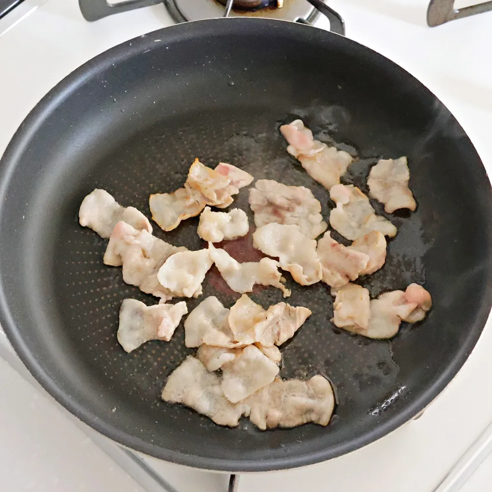いつもの焼ビーフンを簡単アレンジ!カレー焼ビーフン_作り方