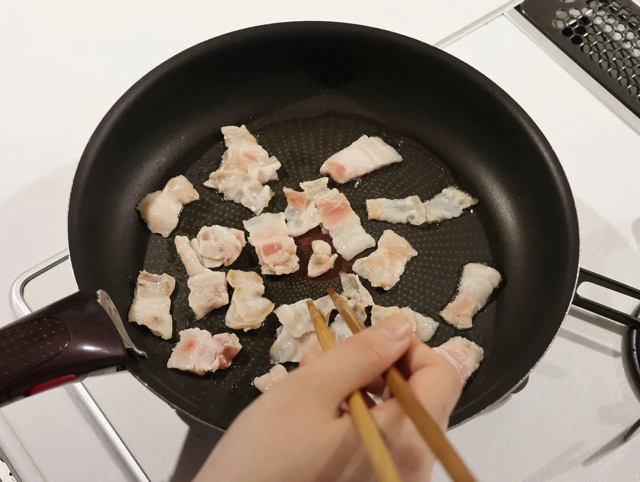 調味料いらずで簡単!たっぷりきのこのこく旨塩焼ビーフン_作り方