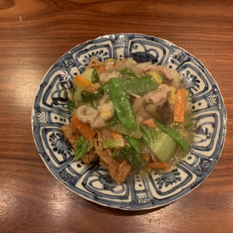 あんかけ揚げビーフン