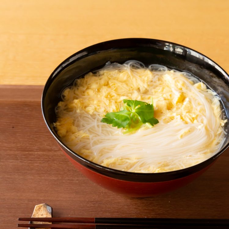 ふわふわ玉子の簡単汁ビーフン