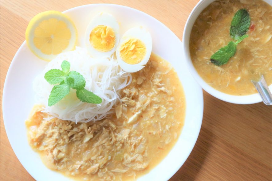 ミャンマー料理のモヒンガー
