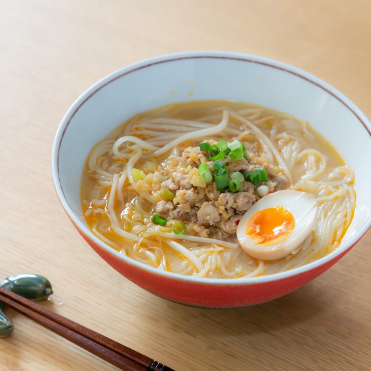 グルテンフリーみそラーメン