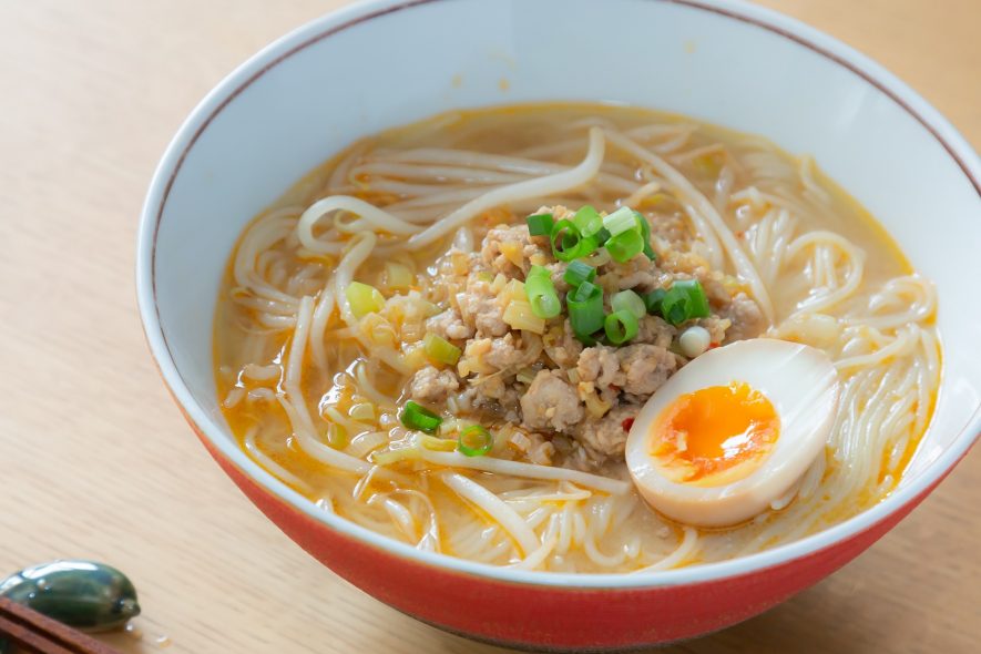 グルテンフリーみそラーメン