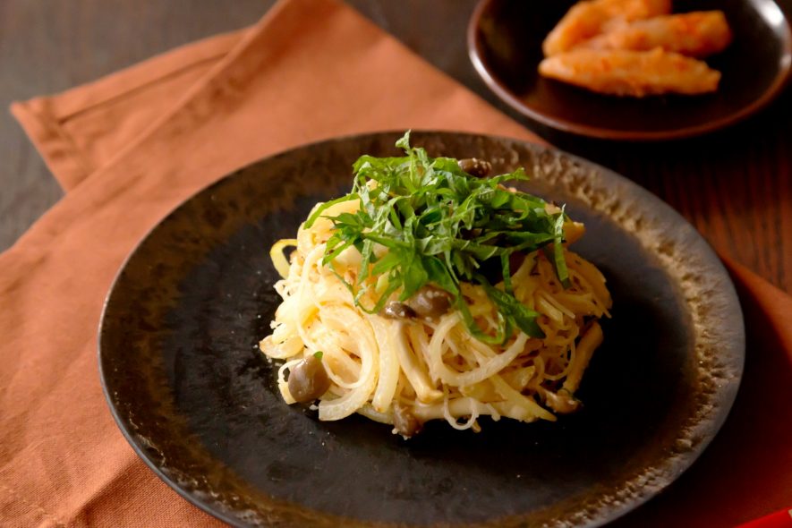 和風パスタ風 明太マヨビーフン