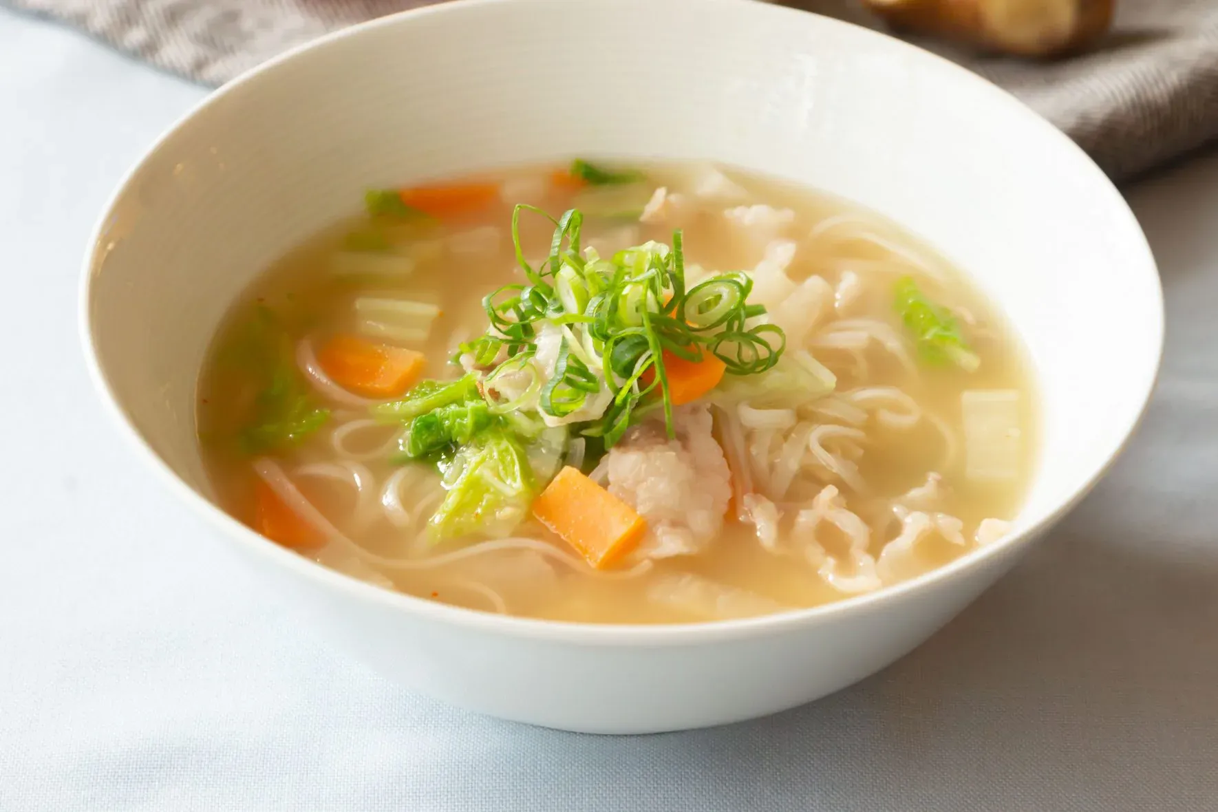 からだぽかぽか温まる生姜と冬野菜のフォー