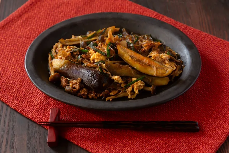 秋の味覚！本格麻婆春雨のレシピ（肉末粉絲）