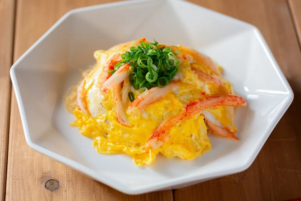 簡単！調味料いらずのお手軽かに玉ビーフン！