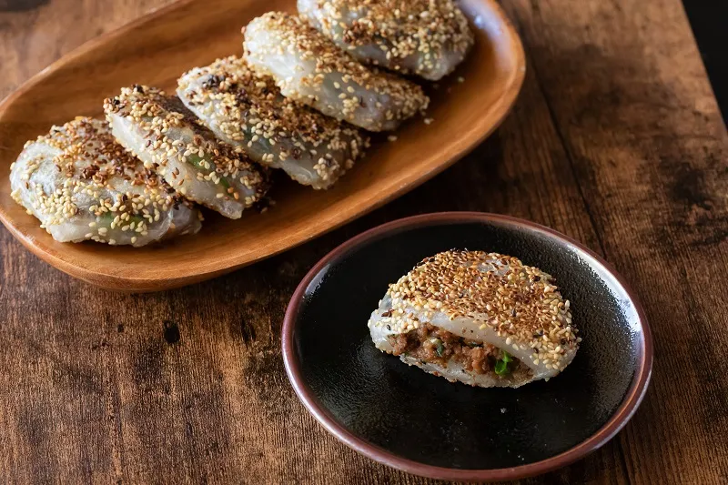 ライスペーパー胡椒餅の作り方｜カリモチ食感のレシピ