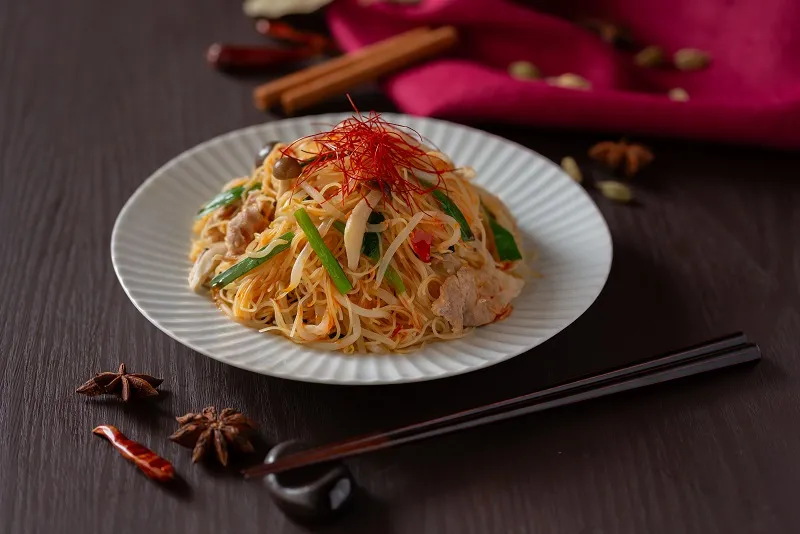 家庭で再現レシピ！本格麻辣焼ビーフンを簡単に♪