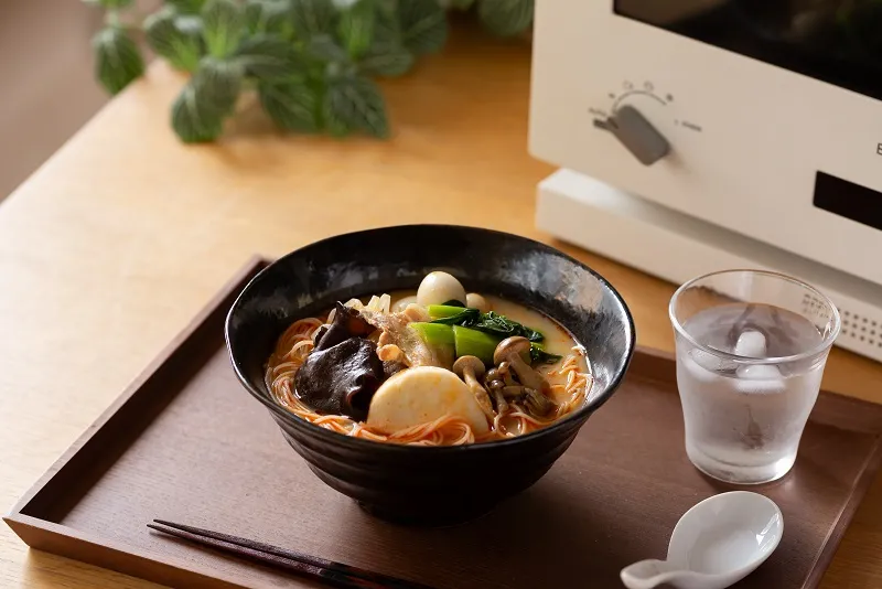 レンジで簡単にほっこり♪豆乳麻辣湯（マーラータン）の作り方