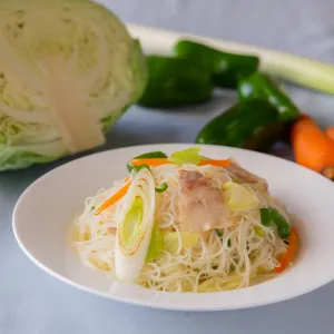 ケンミンこく旨塩焼ビーフン 【基本の作り方】