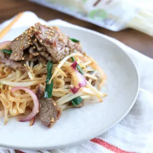 フォーで再現♪牛肉入り香港焼きそば