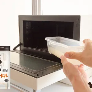 ミッキーマウス / ライスヌードル うどんの電子レンジのゆで方
