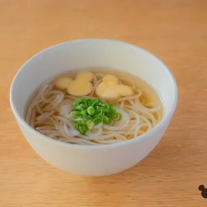 ミッキーマウス / ライスヌードル きつねうどんのレシピ