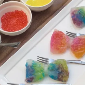 キラキラ可愛い♪リボンのハッピー生春巻きレシピ