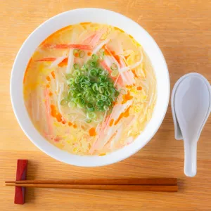 レンジで簡単♪酸辣湯ビーフン