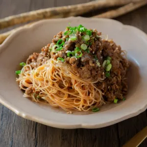 ごぼうを使って♪ゴボネーゼ ビーフンのレシピ