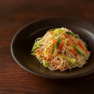 まるでピラフ？！彩り野菜のビーフンソテーのレシピ