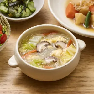 おうち野菜でもう一品 中華風春雨スープのレシピ【基本の作り方】