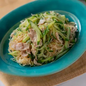 きゅうりの中華焼ビーフン