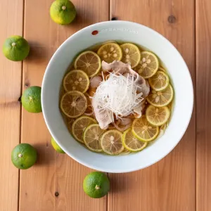 すだちでさっぱり♪グルテンフリー冷やしラーメン