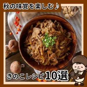 きのこレシピ10選！簡単に作れるビーフン、パスタレシピをご紹介