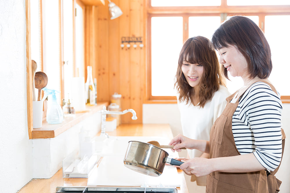 母から私　私から娘達ととずっと続くんだなぁと