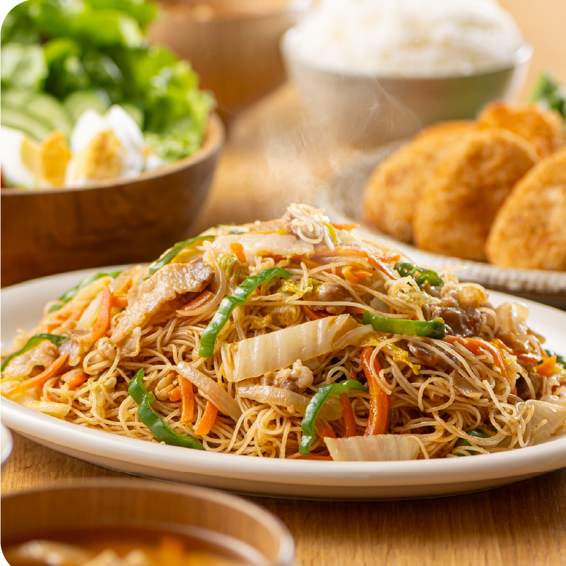 濃厚とり野菜みそ味の調理イメージ
