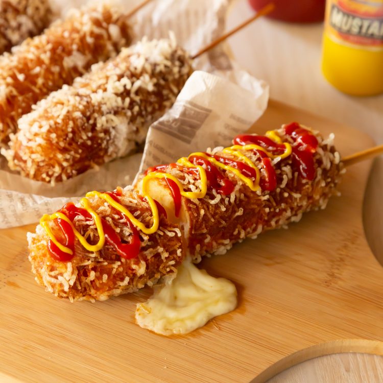 外はサクサク 中はとろーり チーズドッグ ビーフンのケンミン食品