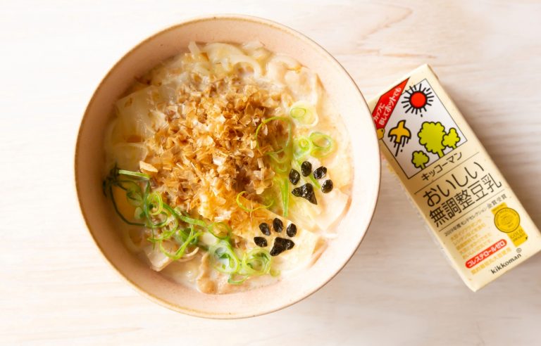 豆乳仕立ての和風だしのフォー ビーフンのケンミン食品