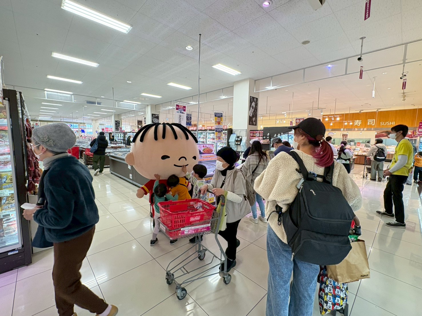 マックスバリュグランド名西店で試食販売を実施しました