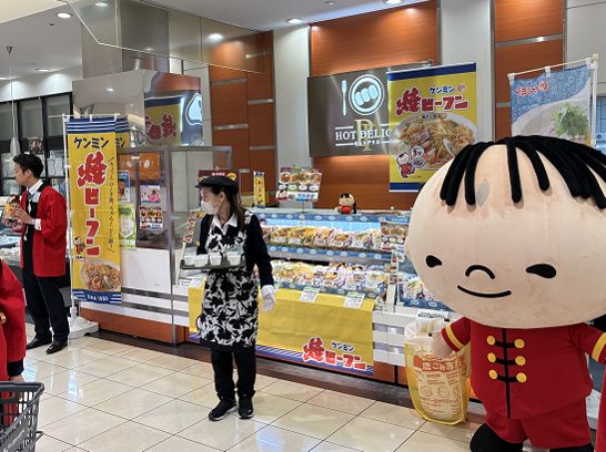 京阪百貨店 住道店で試食販売を実施しました